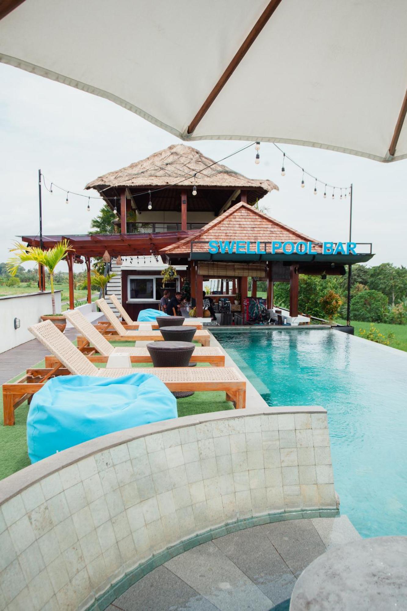 Swell Hotel, Pool Bar & Restaurant Tanah Lot Exterior foto